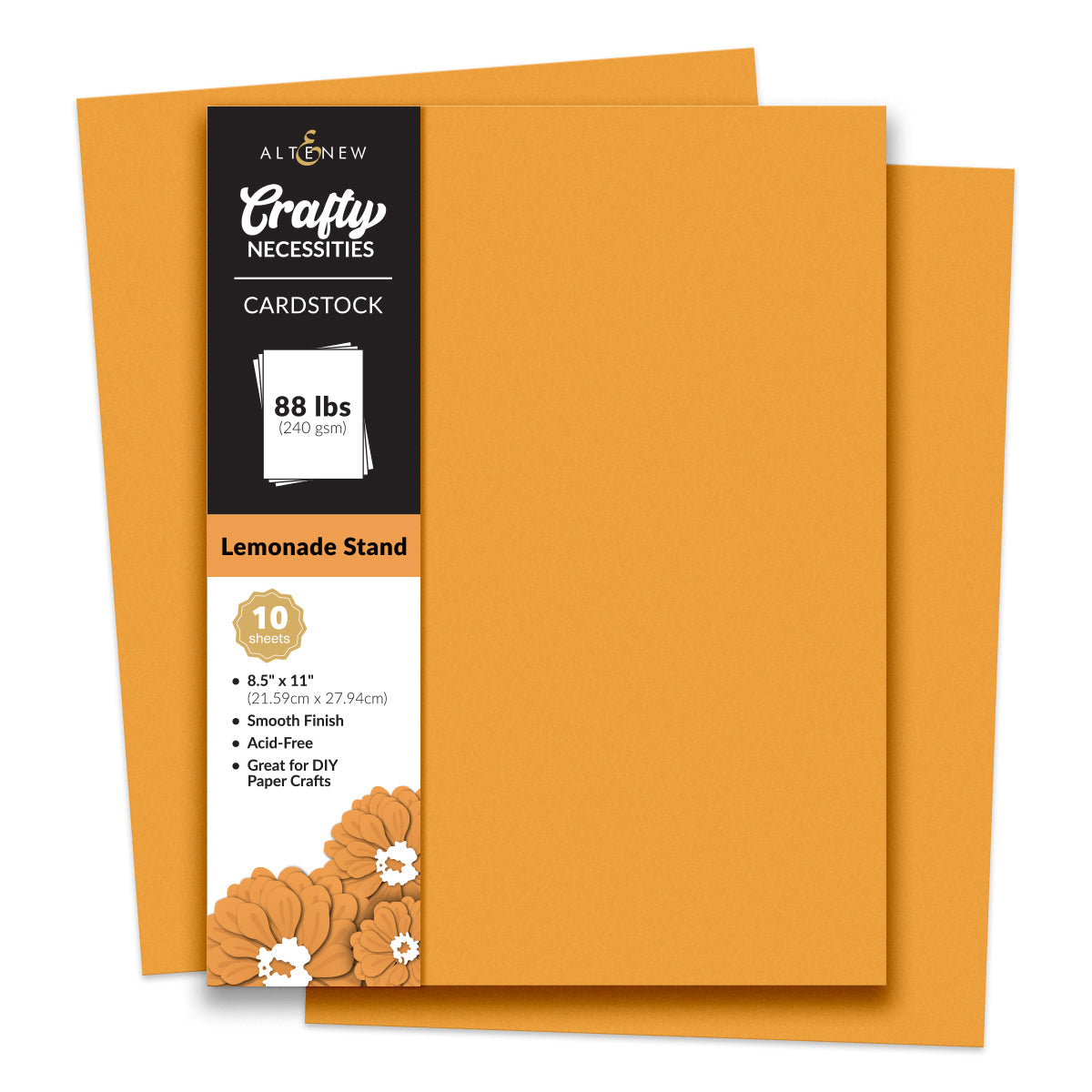 Altenew - Crafty Necessities - Lemonade Stand Cardstock (10 sheets/set)