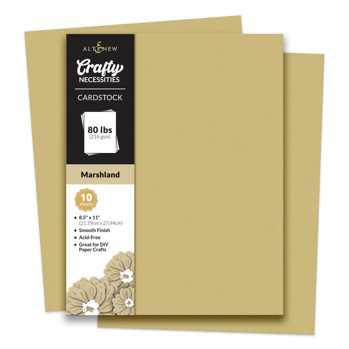 Altenew - Crafty Necessities - Marshland Cardstock (10 sheets/set)