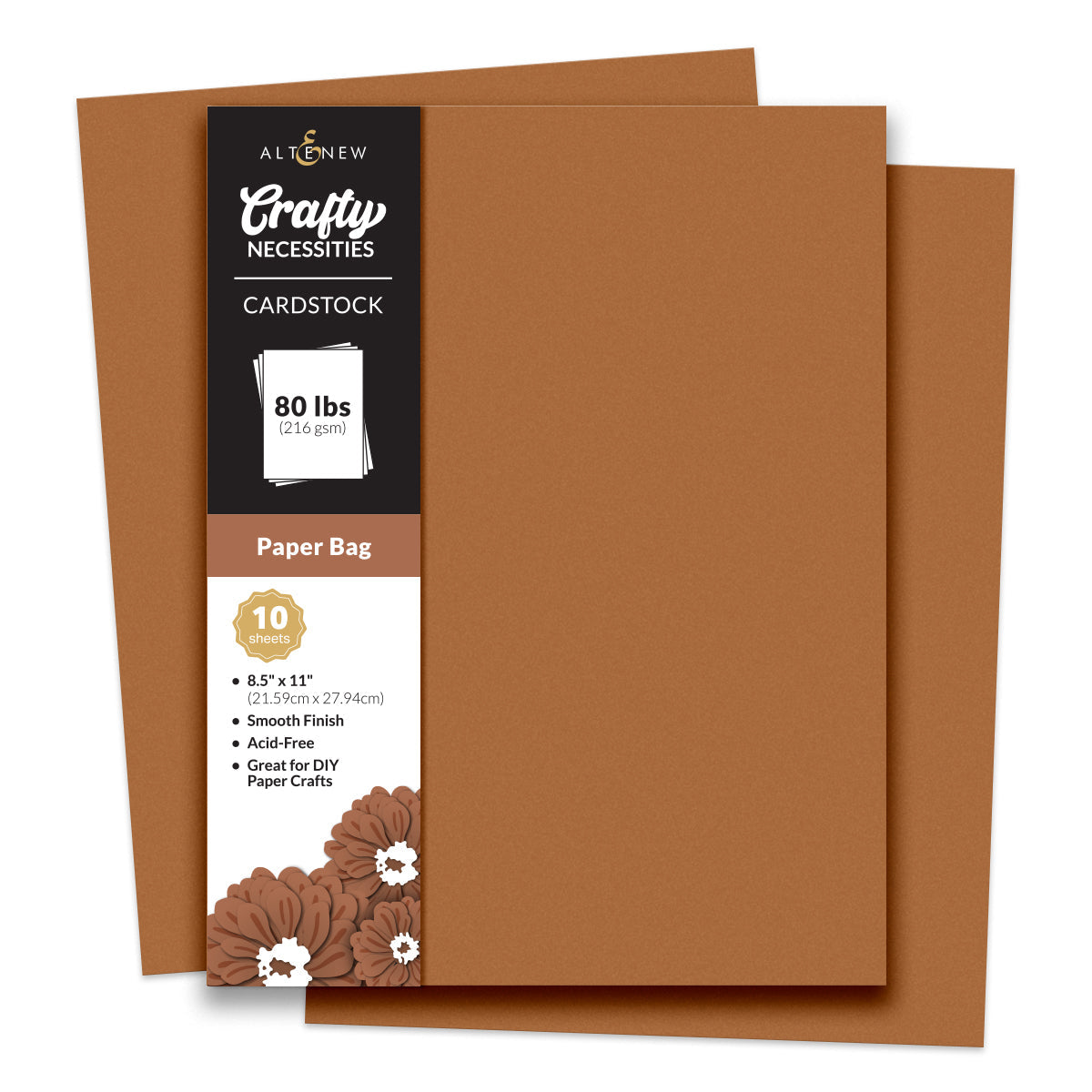 Altenew - Crafty Necessities - Paper Bag Cardstock (10 sheets/set)