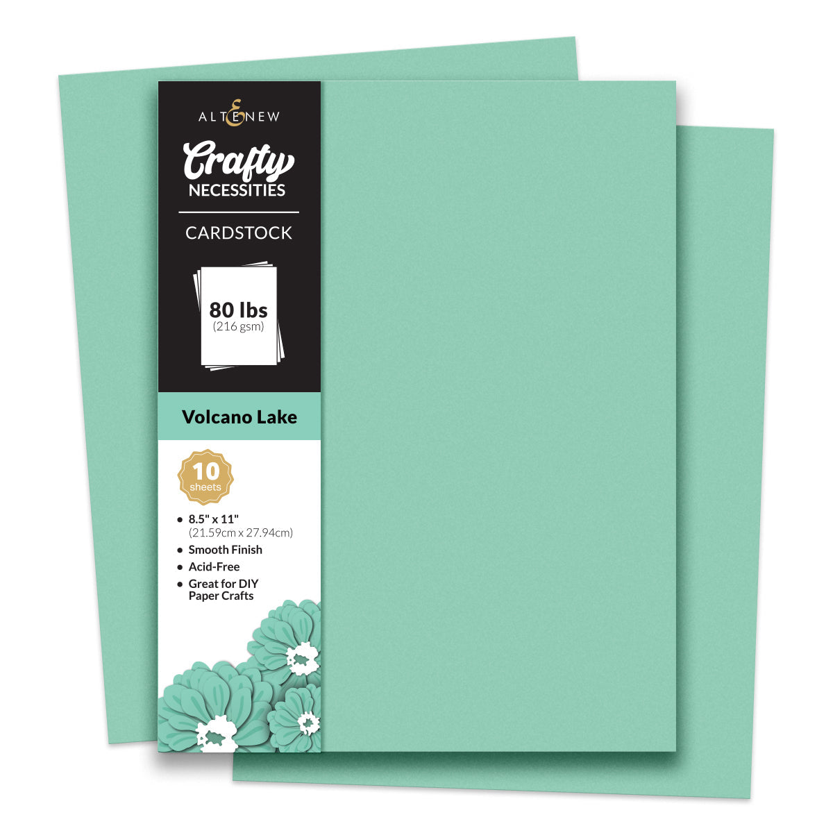 Altenew - Crafty Necessities - Volcano Lake Cardstock (10 sheets/set)