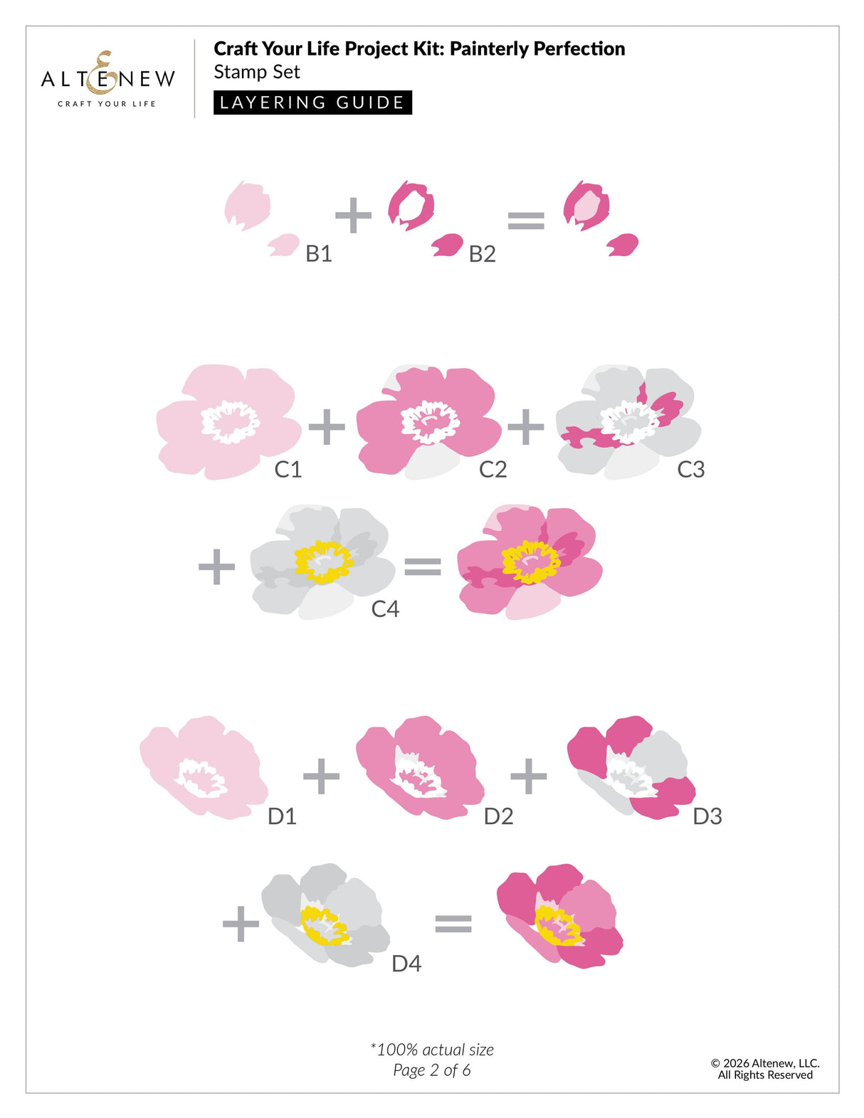 Altenew - Craft Your Life Project Kit: Painterly Perfection