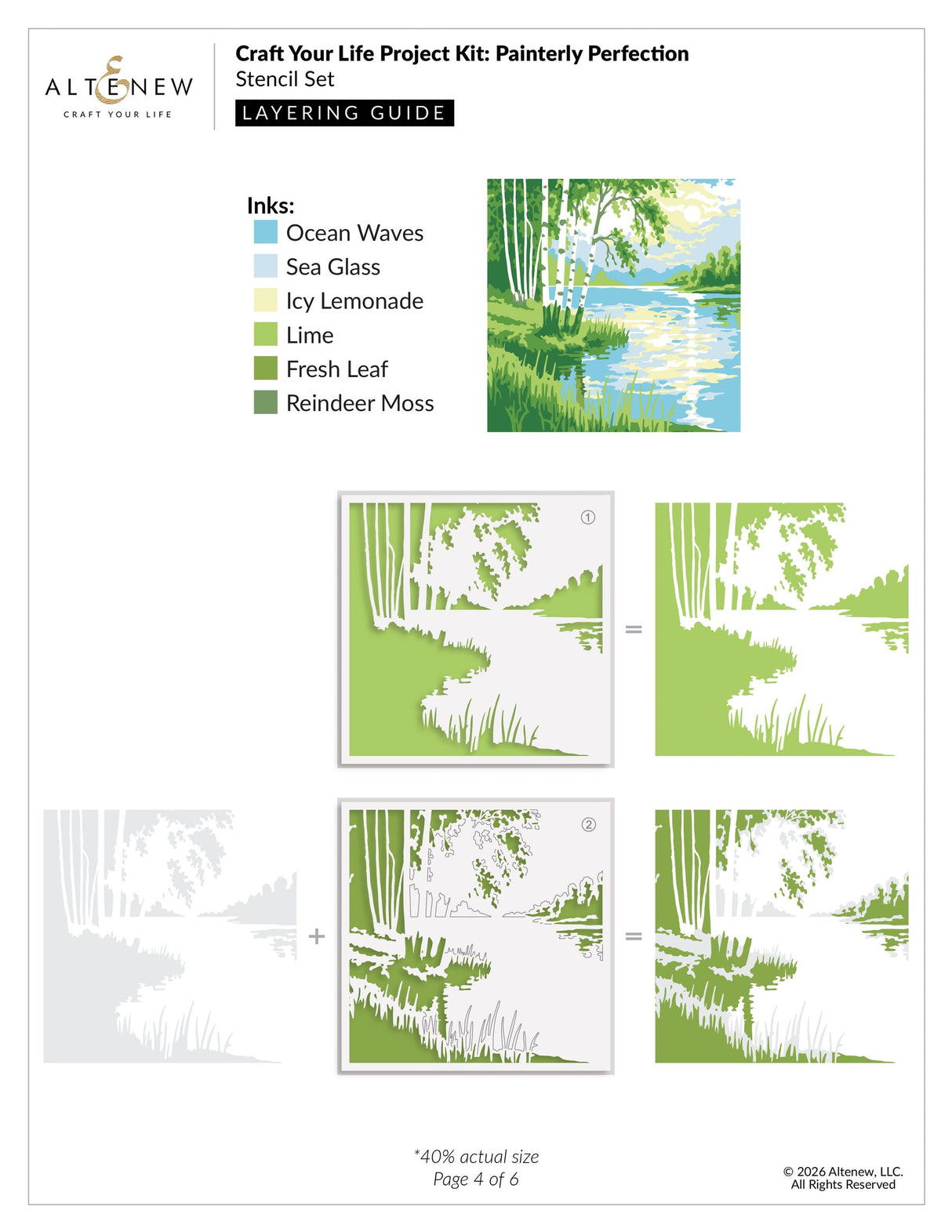 Altenew - Craft Your Life Project Kit: Painterly Perfection