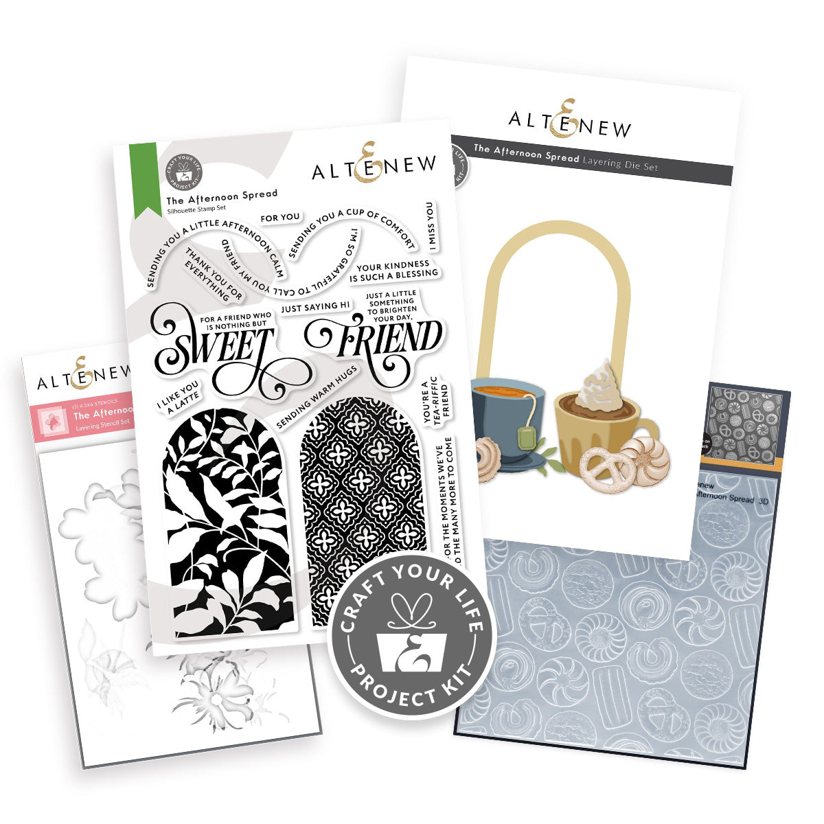 ***Pre-Order*** Altenew - Craft Your Life Project Kit: The Afternoon Spread