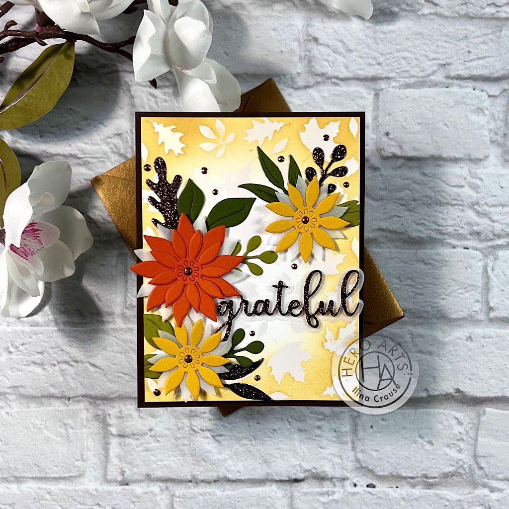 Hero Arts - Grateful Words Dies