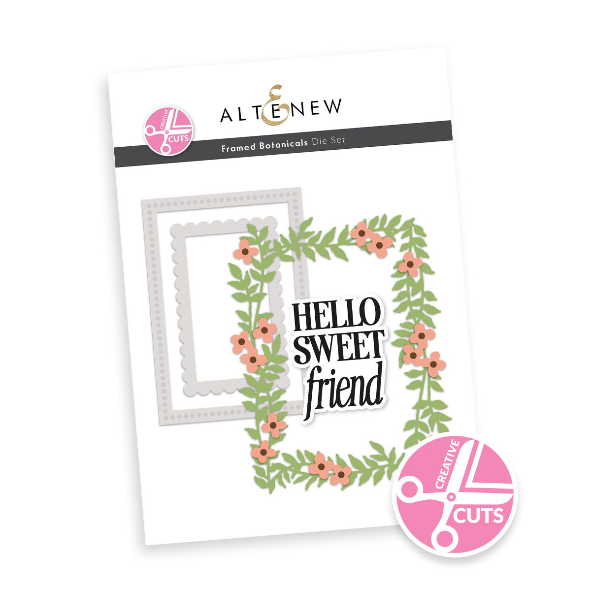 ***Pre-Order*** Altenew - Creative Cuts: Framed Botanicals Die Set
