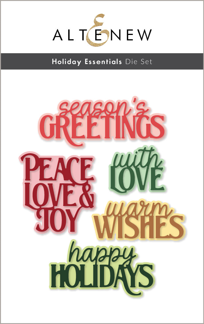 Altenew - Holiday Essentials Die Set