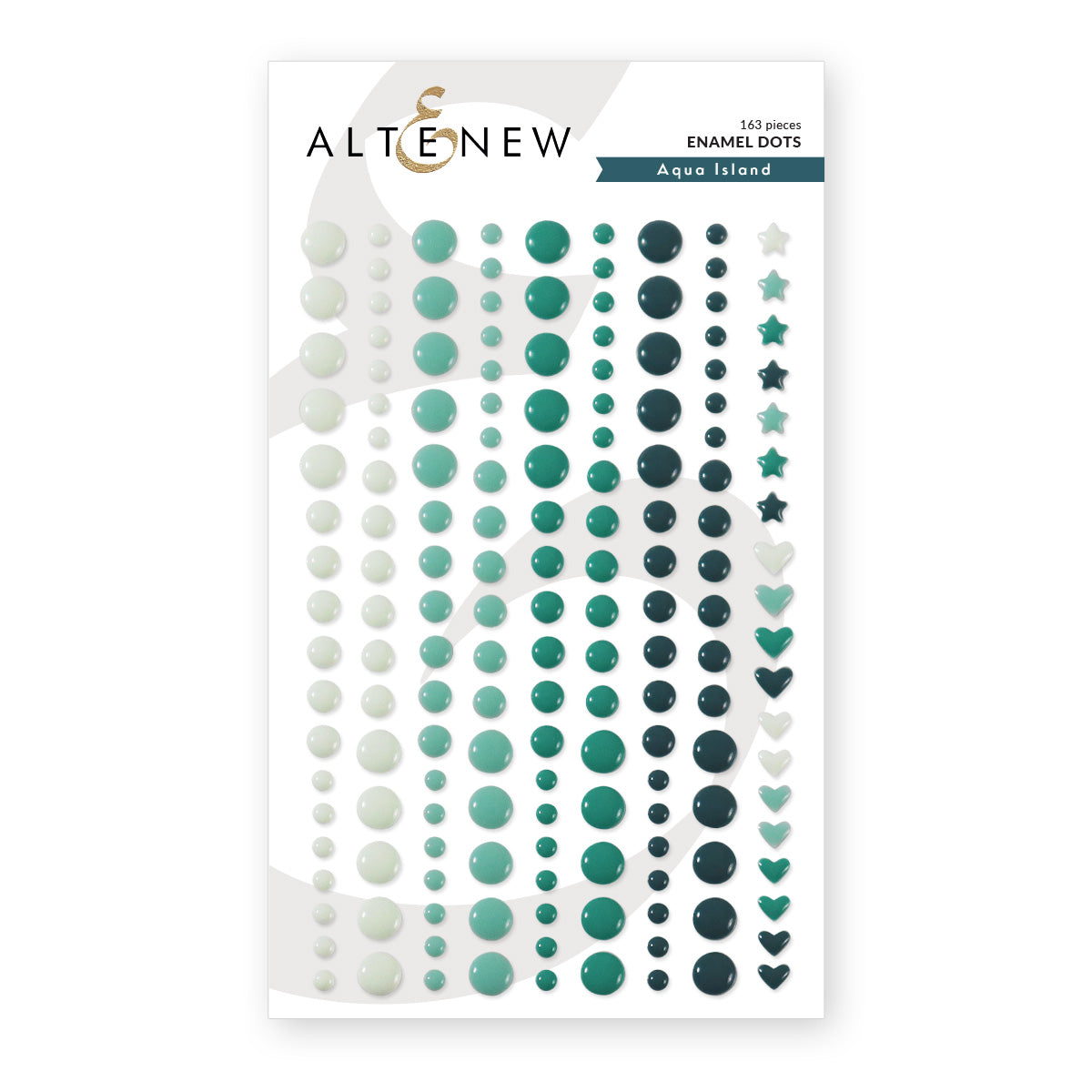Altenew - Enamel Dots - Aqua Island