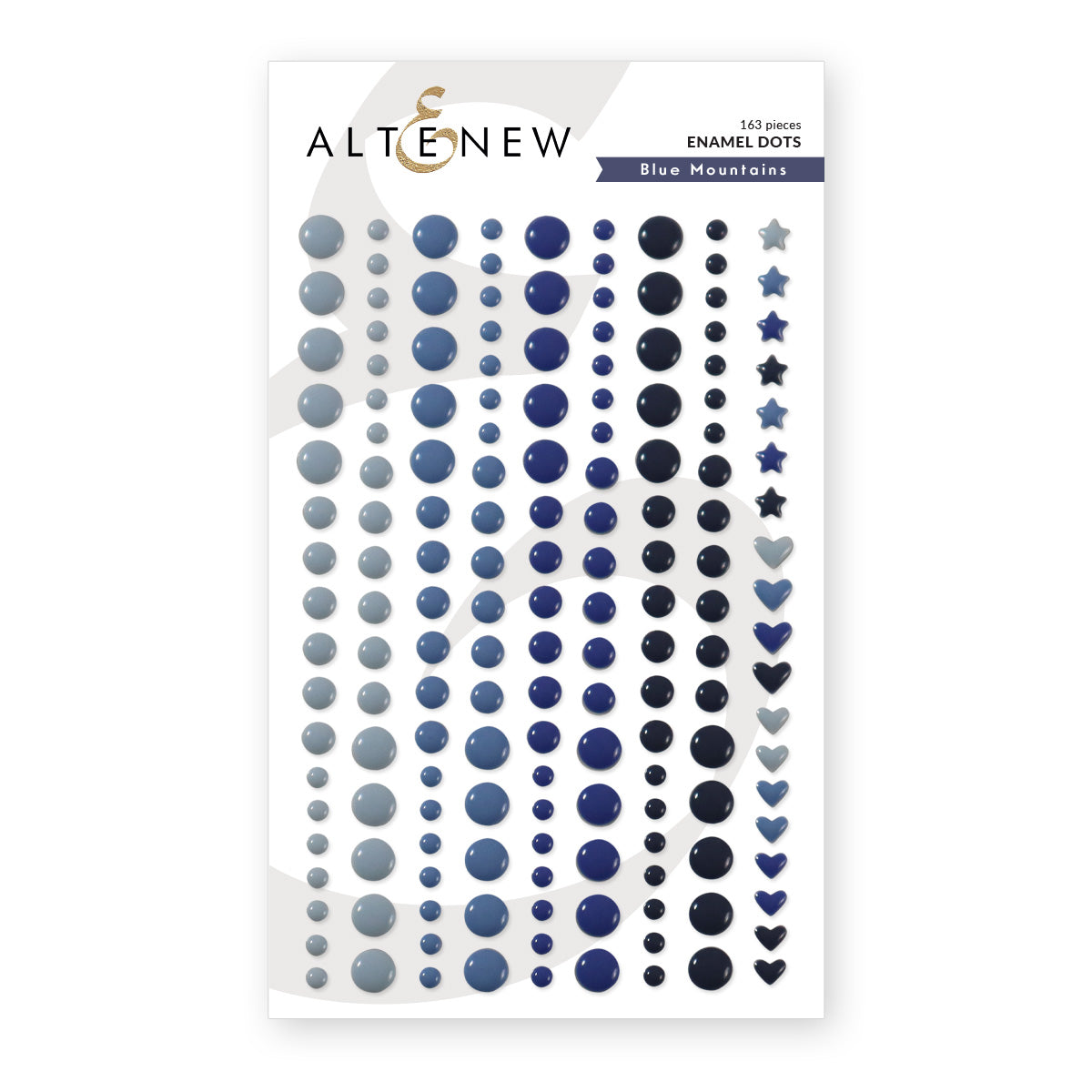 Altenew - Enamel Dots - Blue Mountains