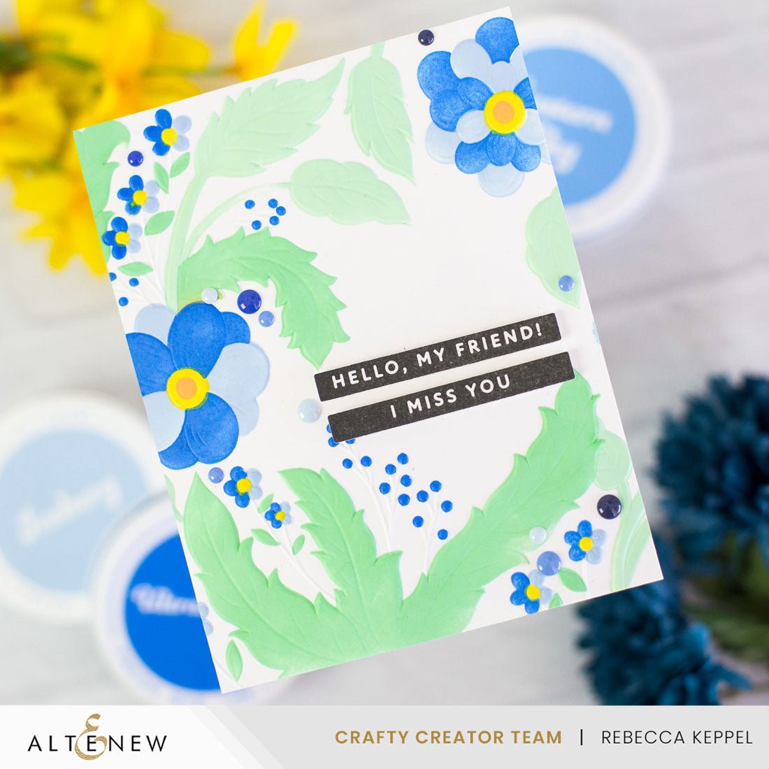 Altenew - Enamel Dots - Blue Mountains