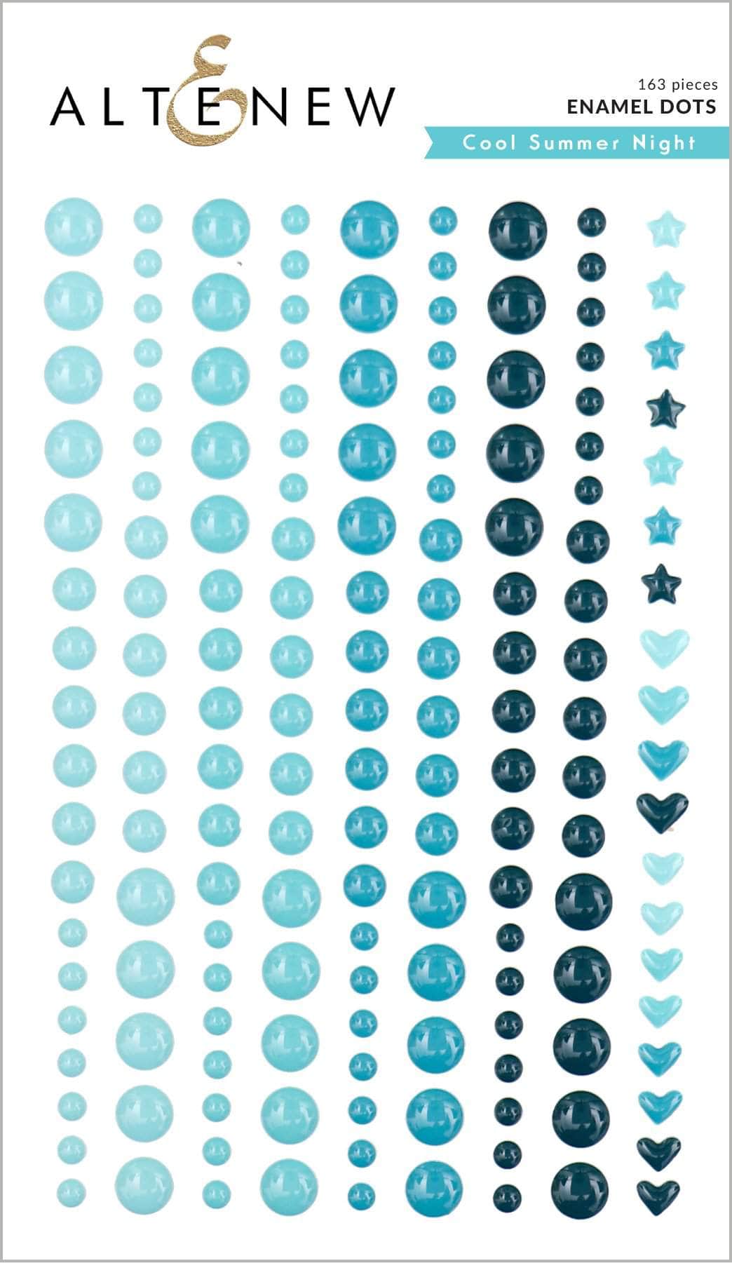 Altenew - Enamel Dots - Cool Summer Night