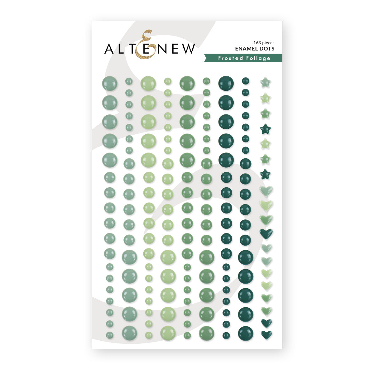 Altenew - Enamel Dots - Frosted Foliage