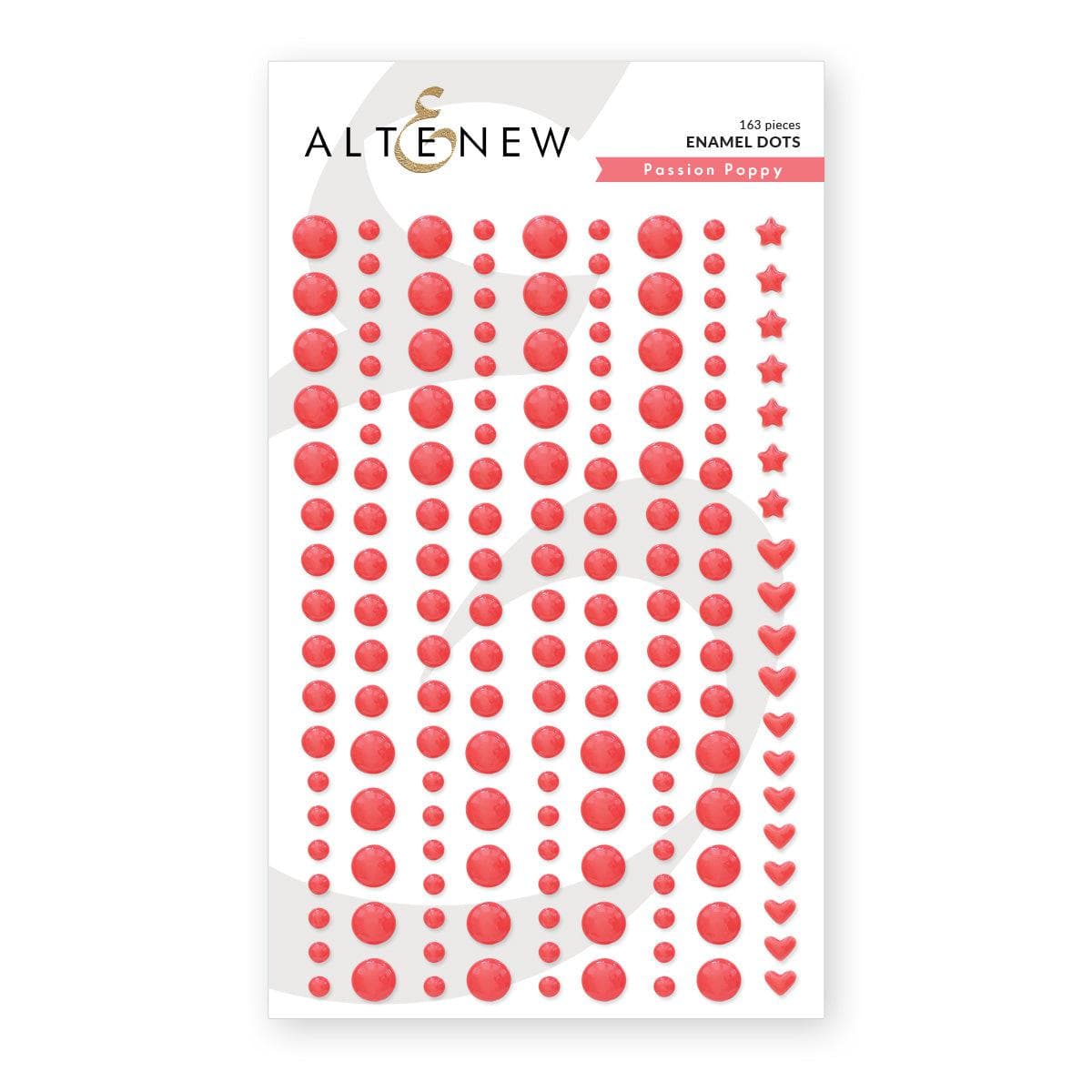 Altenew - Enamel Dots - Passion Poppy