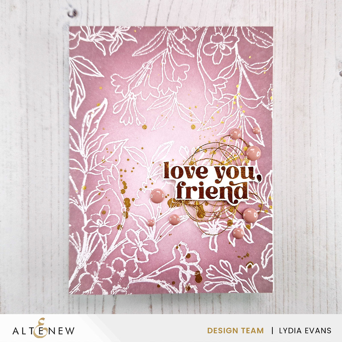 Altenew - Enamel Dots - Sandy Blush