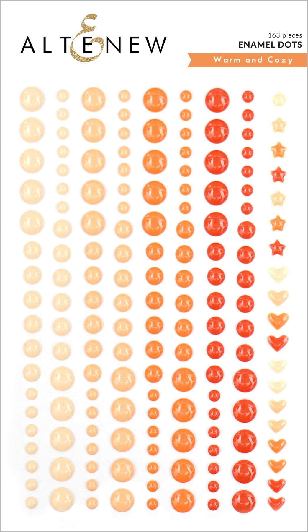 Altenew - Enamel Dots - Warm and Cozy