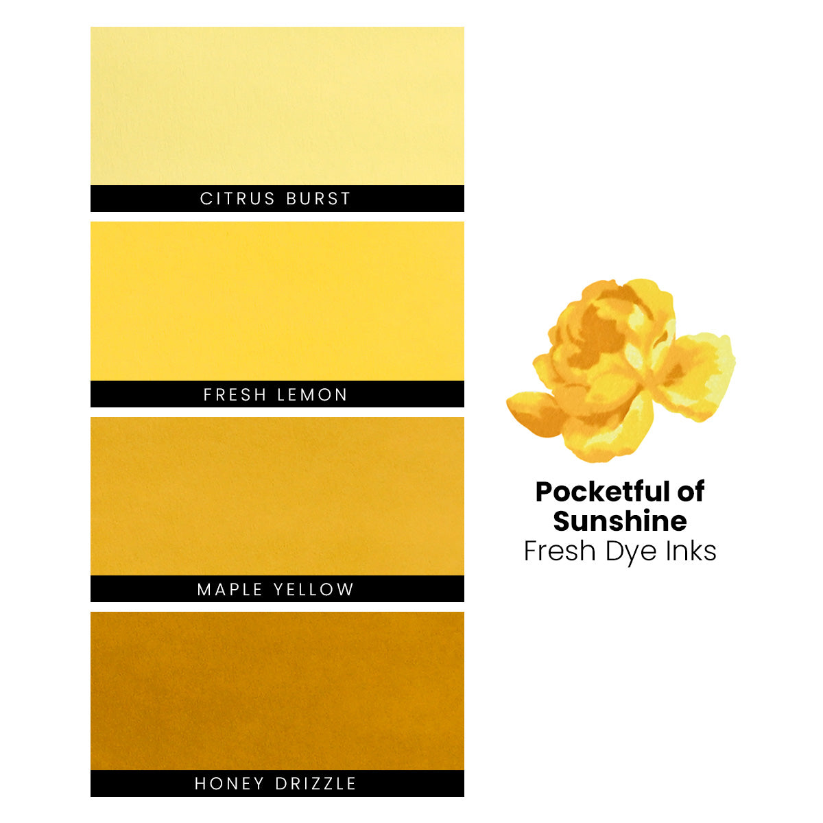 Altenew - Fresh Dye Ink - Maple Yellow
