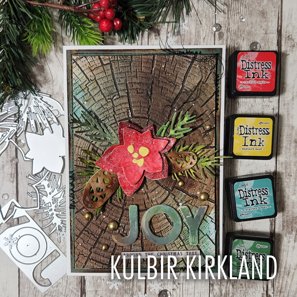 Sizzix - Thinlits Die Set 14PK Modern Festive by Tim Holtz