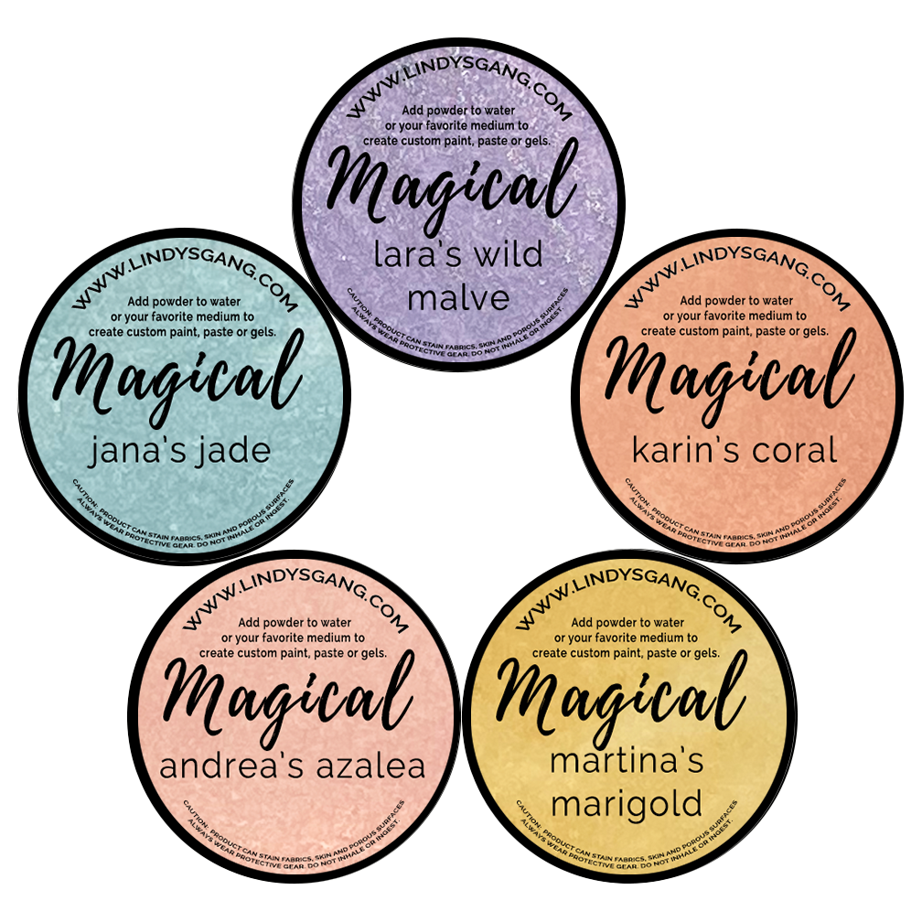 Lindy's Stamp Gang - Magicals - Shaker Set - Alexandra’s Artist