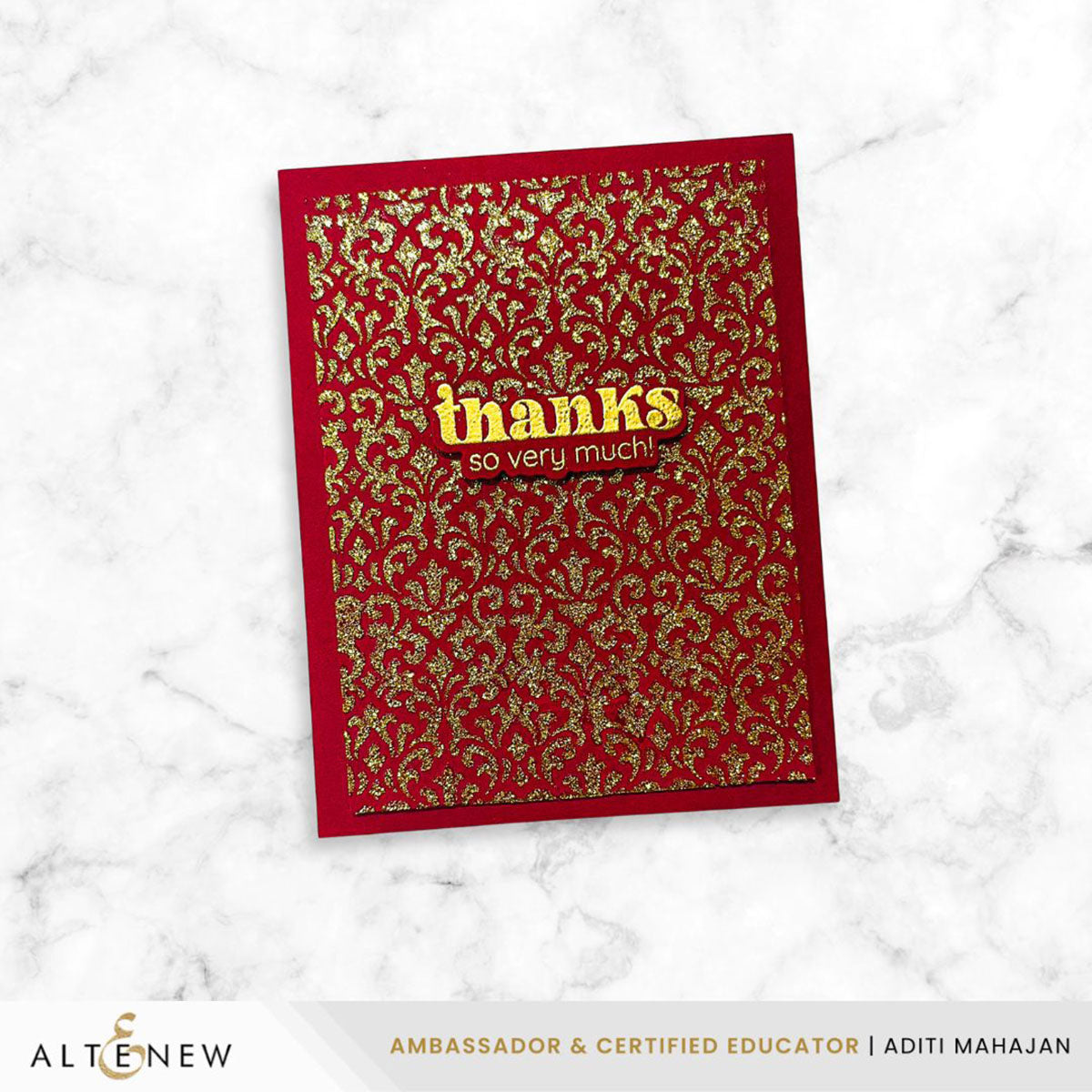 Altenew - Glitter Relief Paste - Gold