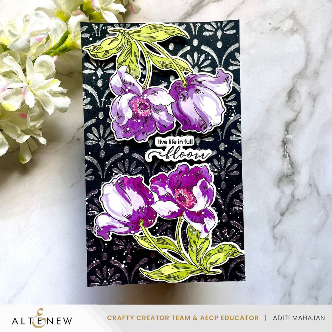 Altenew - Shimmer Relief Paste - Silver