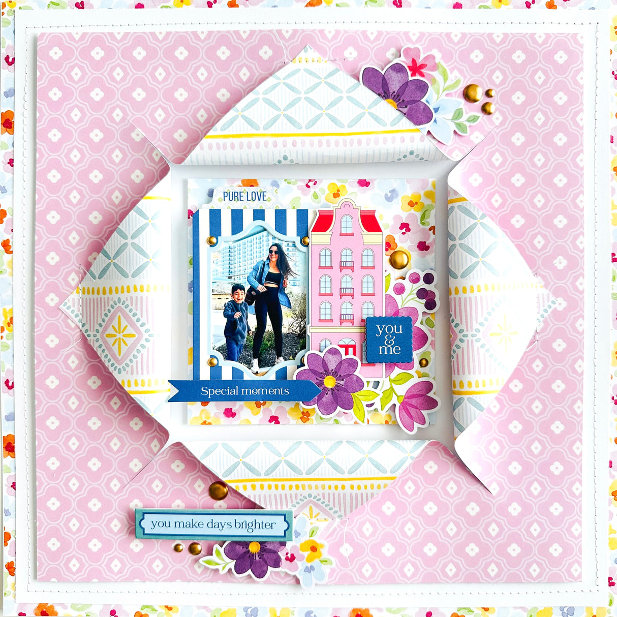 Pinkfresh Studio - Paige Evans - Crafted Moments - Metallic Enamel Dots