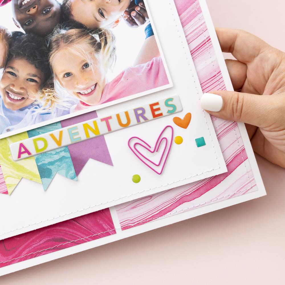 Colorbok - Single-Sided Printed Cardstock 12"X12" 30/Pkg - Marble