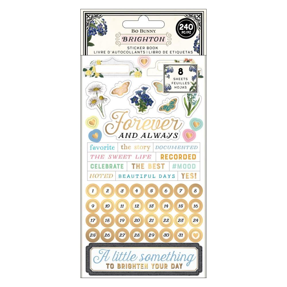 BoBunny - Brighton - Sticker Book