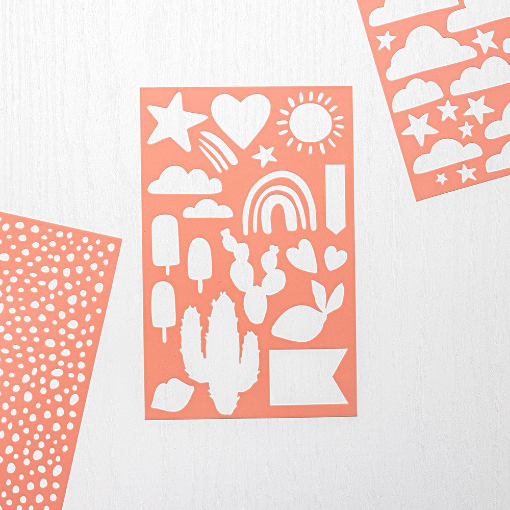 Heidi Swapp - Sun Chaser - Stencils