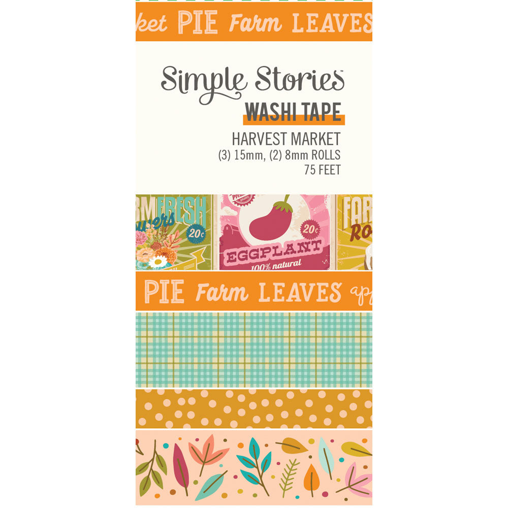 Simple Stories - Harvest Market - Washi Tape