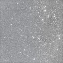 American Crafts - DuoTone Glitter Cardstock 12"X12" - Silver