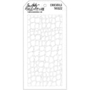 Tim Holtz - Stampers Anonymous - Layering Stencil - Crocodile