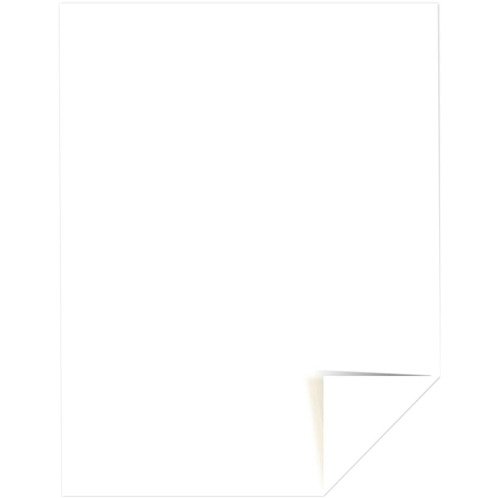 Neenah - 80lb Classic Crest Cardstock 8.5"X11" - Solar White - x 1 Sheet