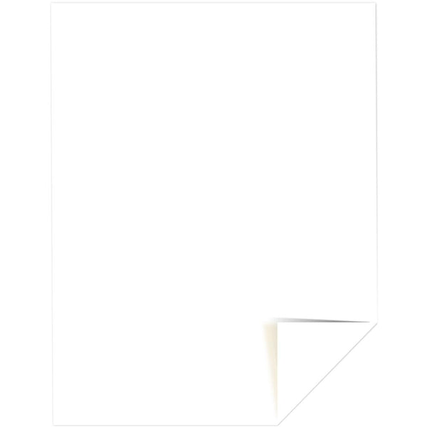 Neenah - 80lb Classic Crest Cardstock 8.5"X11" - Solar White - x 1 Sheet