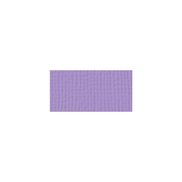 American Crafts - Textured Cardstock 12"X12" - Lavender