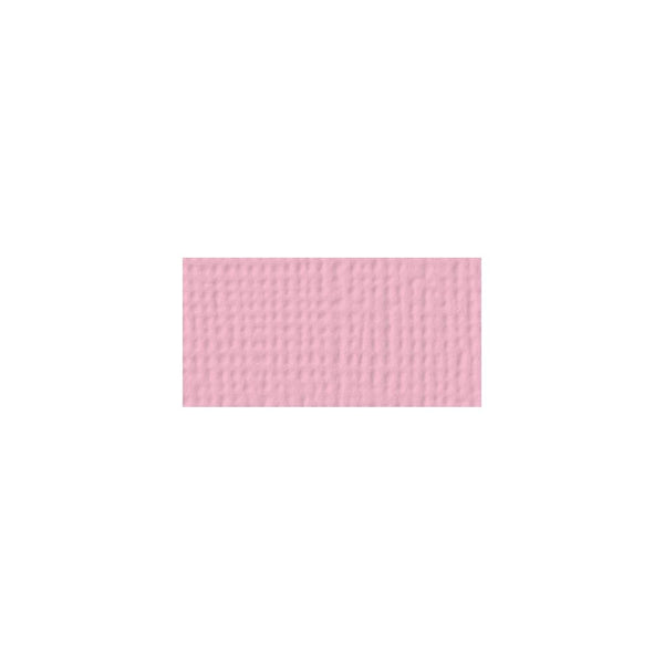 American Crafts - Textured Cardstock 12"X12" - Blush