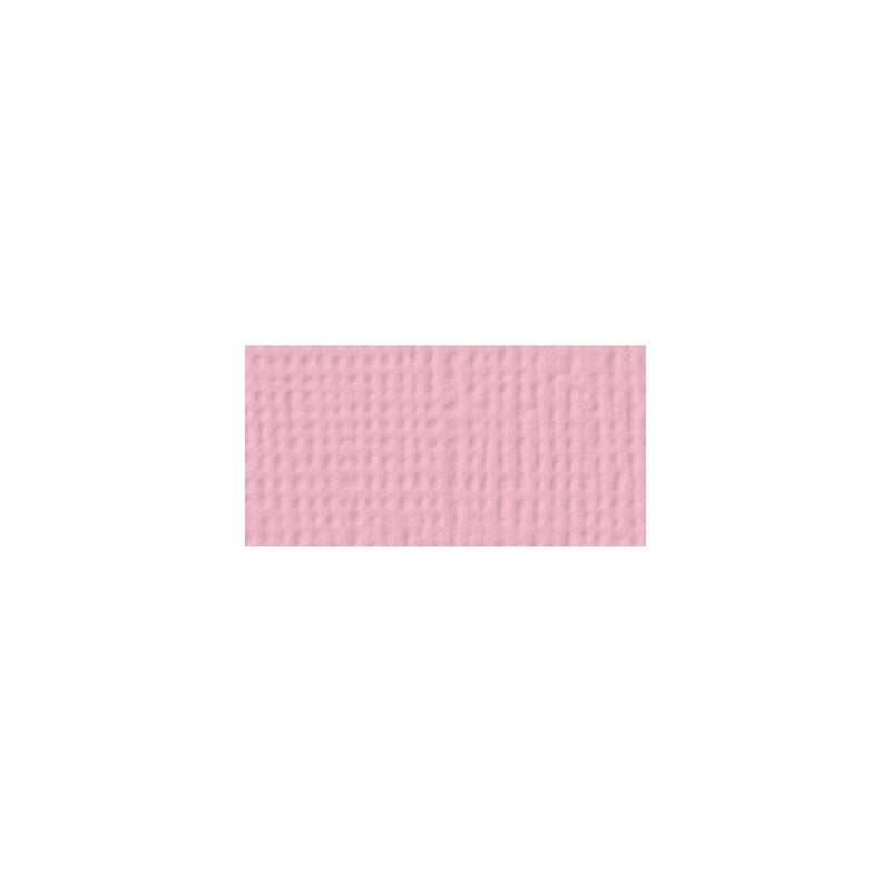 American Crafts - Textured Cardstock 12"X12" - Blush