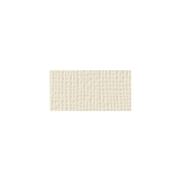 American Crafts - Textured Cardstock 12"X12" - Vanilla