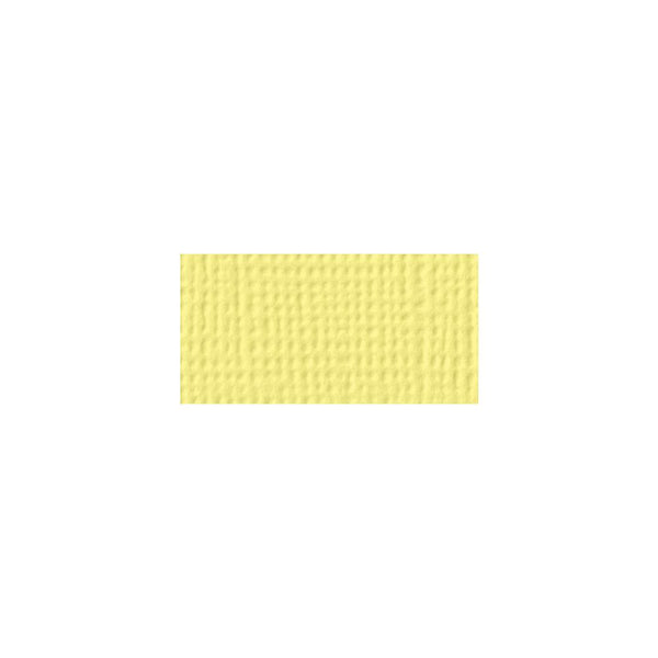 American Crafts - Textured Cardstock 12"X12" - Canary