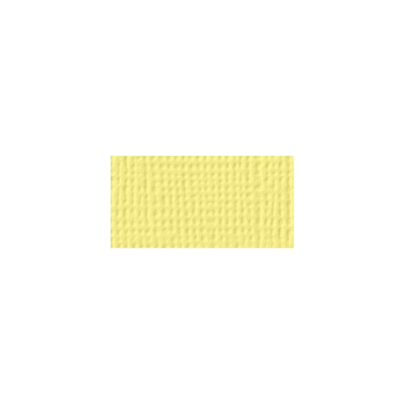 American Crafts - Textured Cardstock 12"X12" - Canary