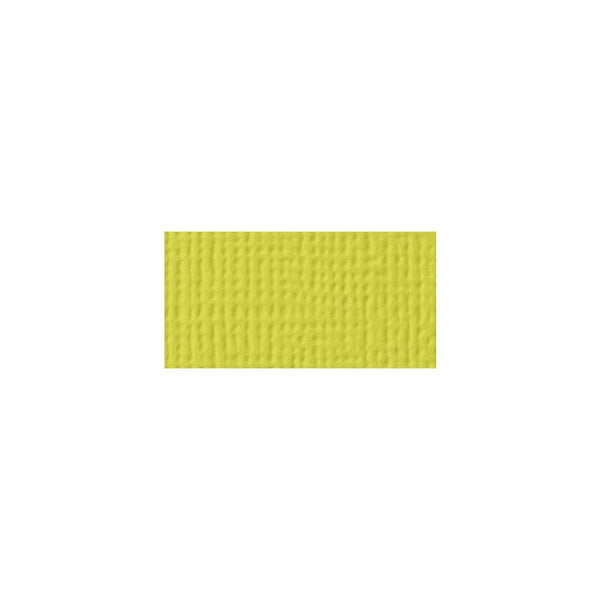 American Crafts - Textured Cardstock 12"X12" - Limeade