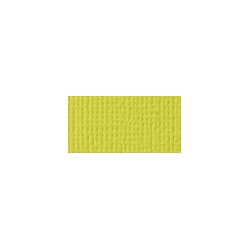 American Crafts - Textured Cardstock 12"X12" - Limeade