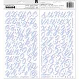 American Crafts - Thickers Stickers - Harmony With Iridescent Foil