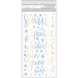 Shimelle - Sparkle City - Thickers Stickers - Sparkle Phrases & Icons - Foam