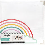 Heidi Swapp - Storyline 3 D-Ring Album 8.5"X11" - Rainbow