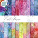 Craft Consortium - Double-Sided Paper Pad 6"X6" - Ink Drops - Vivid