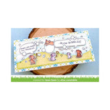 Lawn Fawn - Clippings Stencils - Slimline Hillside
