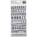 Maggie Holmes - Garden Party - Thickers Stickers - Delightful Alphabet - Puffy