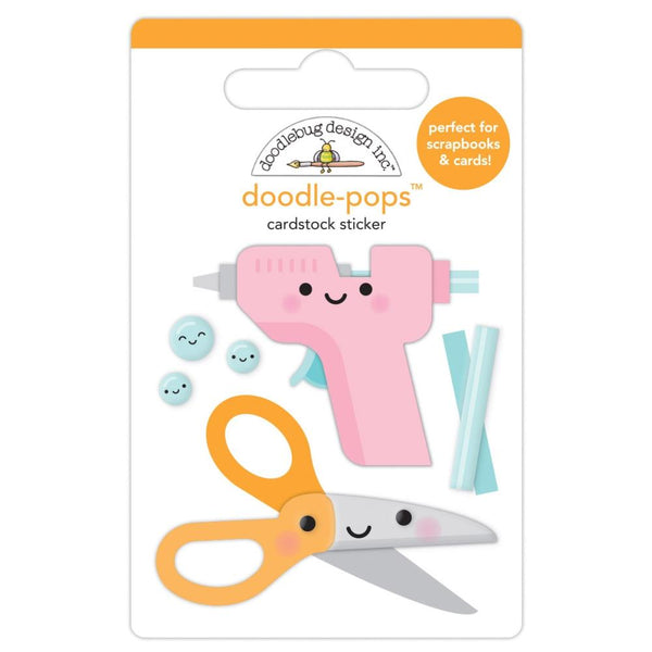 Doodlebug - Doodle-Pops 3D Stickers - Cute & Crafty