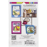 Stampendous - Perfectly Clear Stamps - Button Blossoms