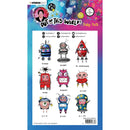 Art By Marlene - Out Of This World Clear Stamps - Baby Bots
