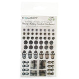 49 And Market - Vintage Artistry Essentials - Wishing Bubbles & Trinkets - Hardware